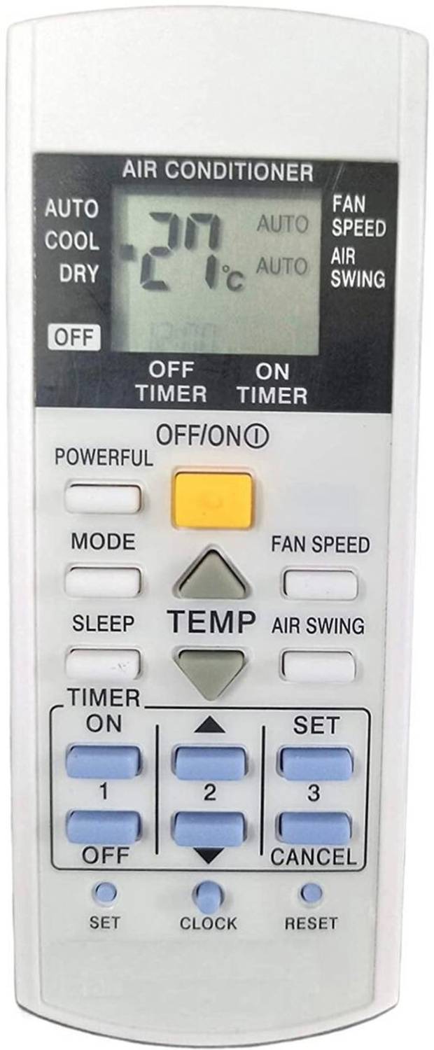 S R WEBSHOP AC29C Compatible Remote Control for Ac with Power Chill Function Panasonic Remote Controller
