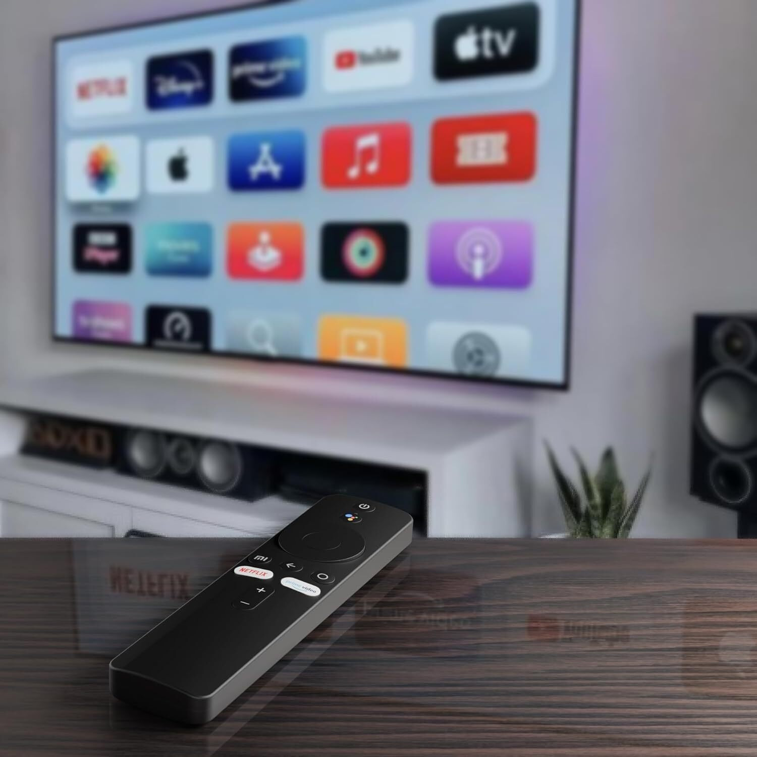 Image of Mi Original Mi X Pro, X series, Mi 5A Voice Remote Control with Google for Android (Bluetooth Remote) For Device Mi Android TV, Mi tv, Xiaomi Redmi Mi Smart Tv, MI Smart TV 4A Remote Controller