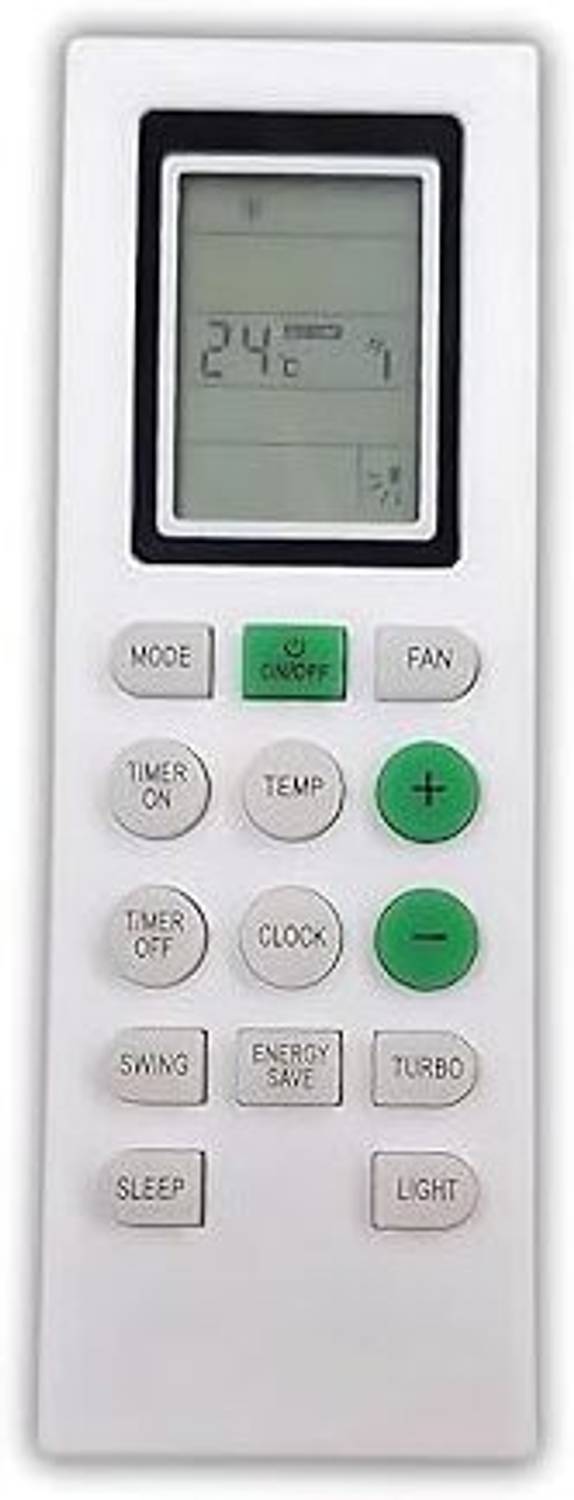 shoppinerz Remote Suitable for  Window & Split ac for 1 ton 1.5 ton 2 ton ac Blue Star Remote Controller