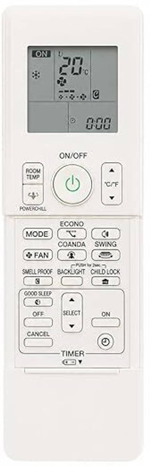 BARBET Compatible with Daikin Split 3 Star AC169 Works Only If the Remote is Same Daikin Remote Controller