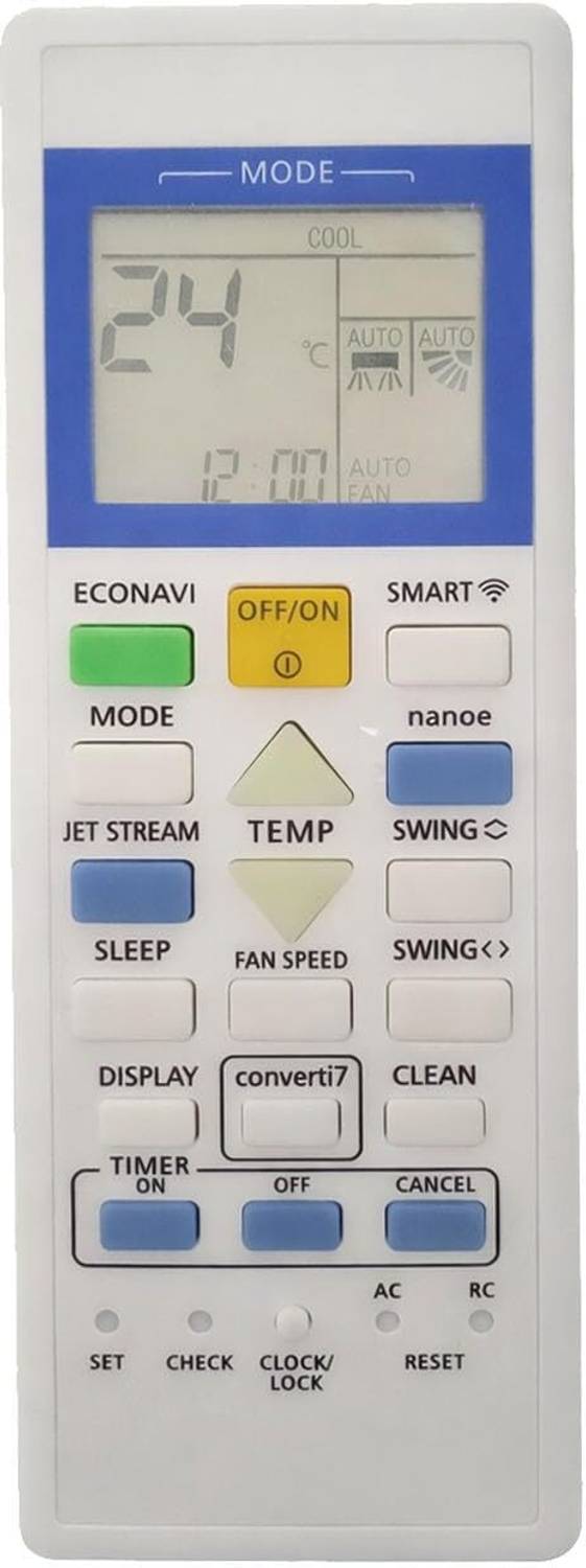BhalTech 314 AC Remote Control (Old Must be Exactly Same) Compatible For Panasonic AC Remote Controller