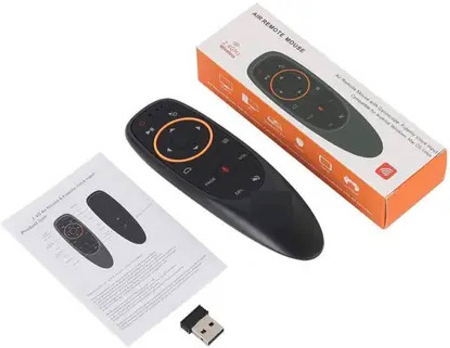 BERLZ Air Mouse Remote Wireless Keyboard - Image 3