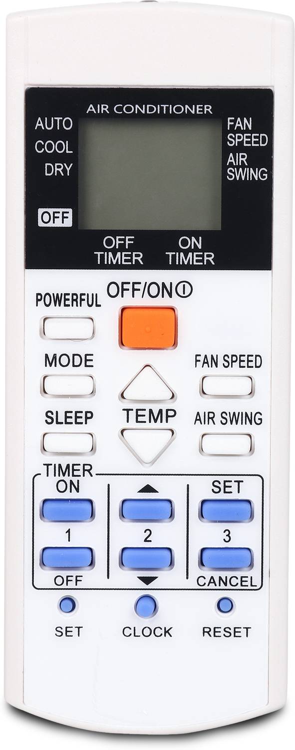 Narayan Enterprises Panasonic Window / Split Remote Compatible with AC 1.5,2 Ton Split or Window Air Conditioner Panasonic Remote Controller
