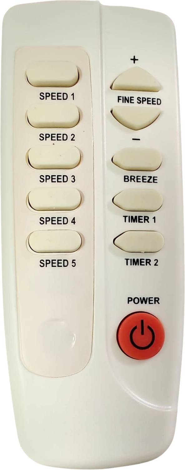 EHOP Compatible remote control for ENERGOR ENERGOS 26 BLDC Fan Bajaj Remote Controller
