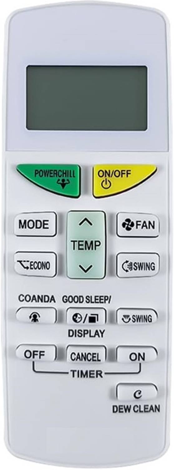 Audus AC Remote, Model 132 Daikin Remote Controller