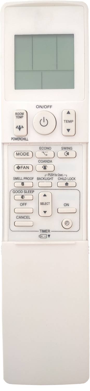 LipiWorld 169A AC Remote Control (Old Remote Exactly Same Remote Will Only Work) Compatible For DAIKIN AC Remote Controller