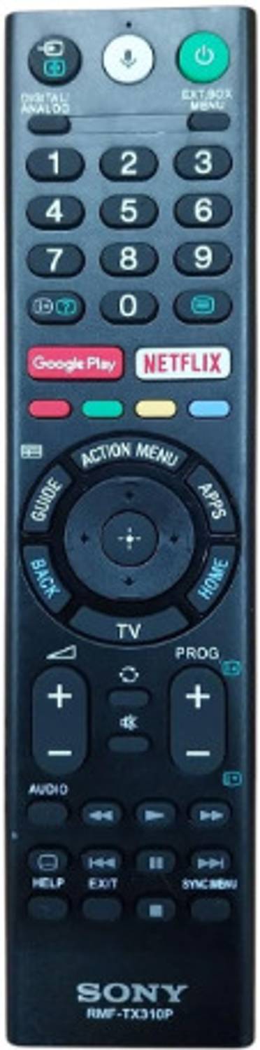 Tke TV Voice Remote(27A) Sony Remote Controller (Black)