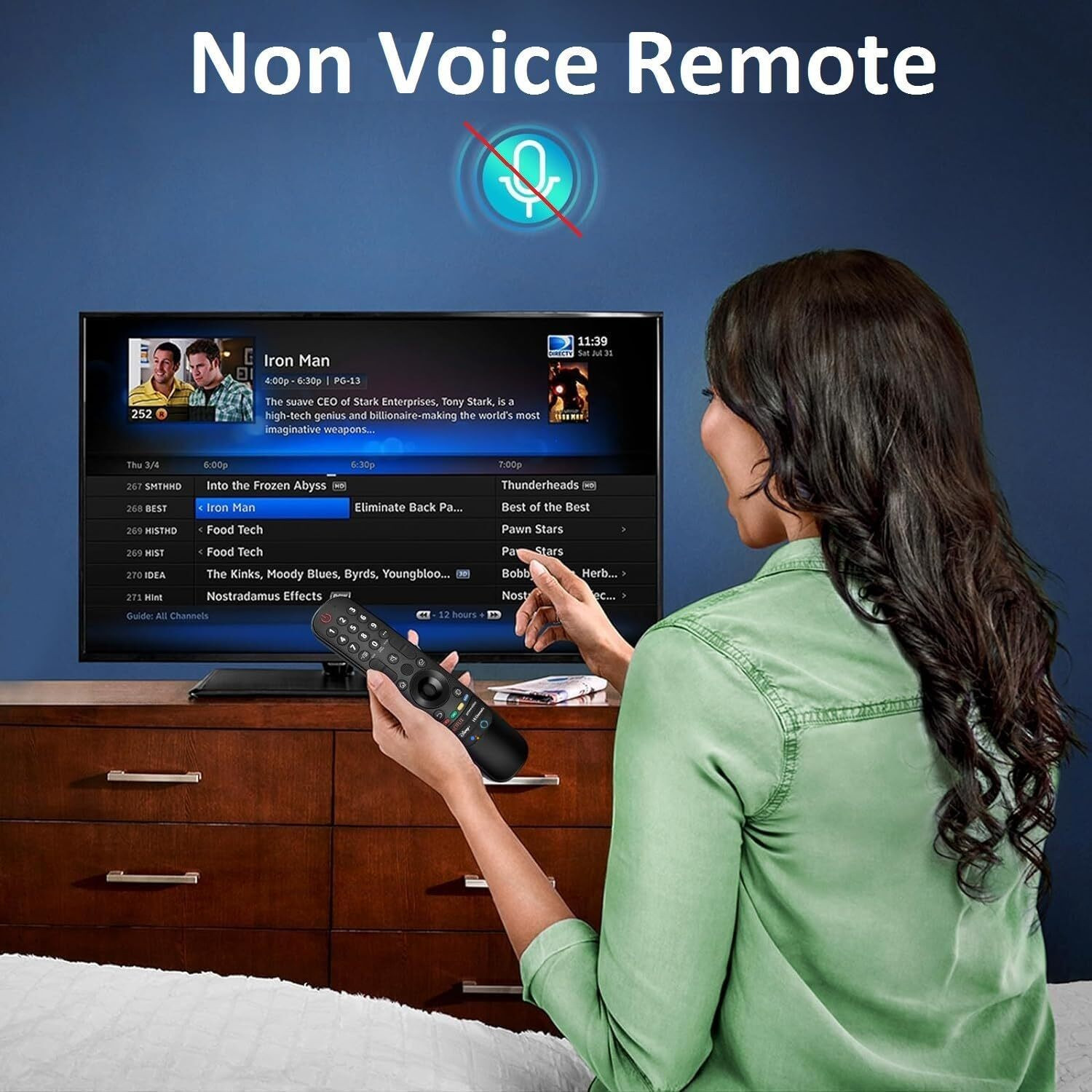 Image of zieva store NA Compatible for Model Magic Smart LED TV Remote -(MR 21 GA - without Voice) LG Remote Controller