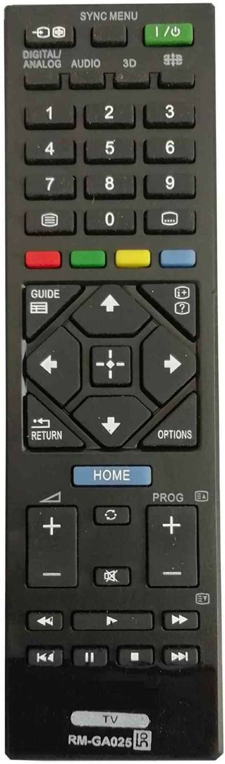 SHYAM BABA ENTERPRISES RM GA0025 SONY Remote Controller (Black)