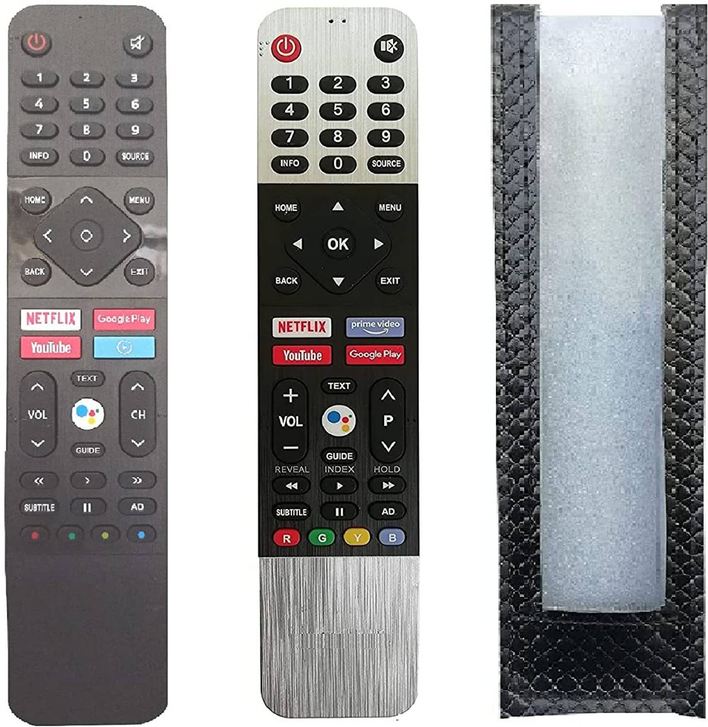BhalTech PU Leather Case Cover Perfect Fitting Specially Designed Nokia Remote Protective (Only Remote Cover) Pls Check Your Remote Dimensions Compatible for Nokia Led Remote Controller