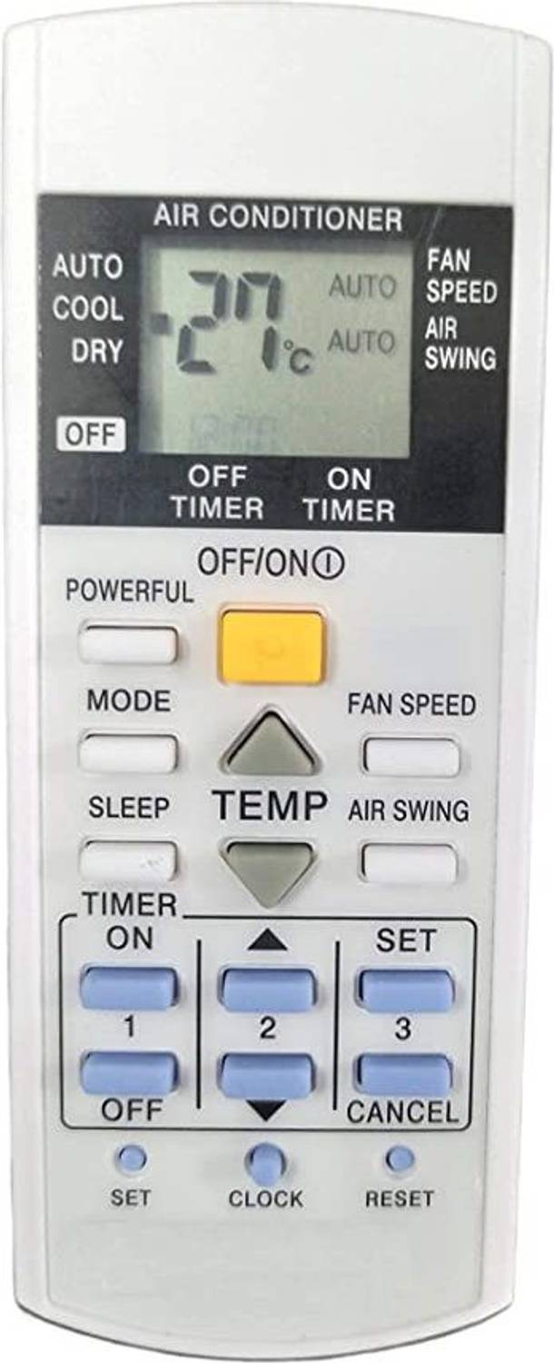 ERNIL AC29C Compatible Remote Control for  Air Conditioner Panasonic Remote Controller