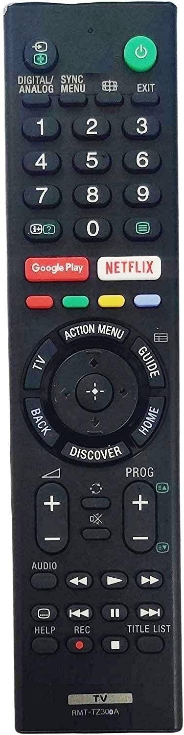 HDF Non Voice Supported Replacement Remote Control Compatible For Sony Smart TV Remote Controller