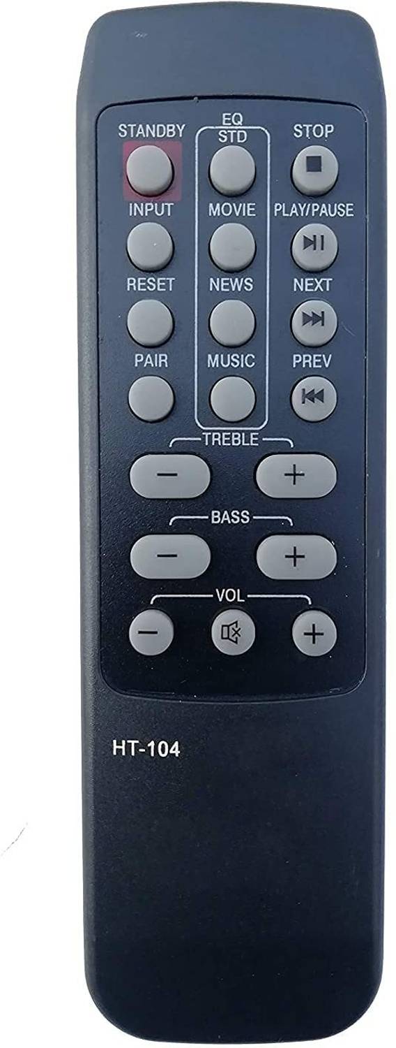 BhalTech Home Theater soundbar Sound bar System Remote Compatible for Blaupunkt Remote Controller