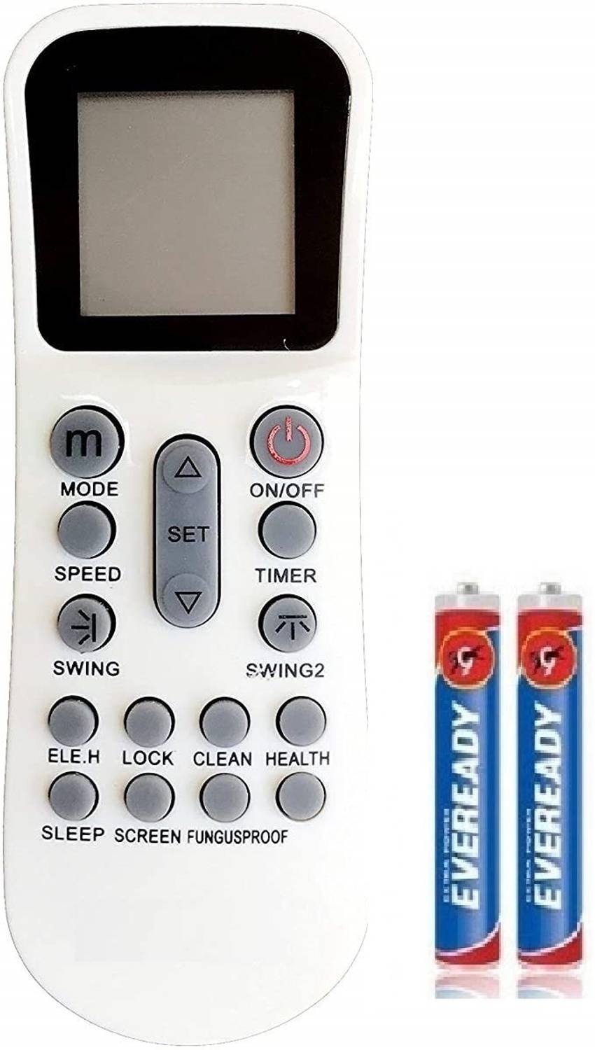 ANM Remote For LLOYD AC LLOYD LS19A3SH ( EXACT SAME REMOTE WILL ONLY WORK ), VERIFICATION ON 9408256237 Remote Controller