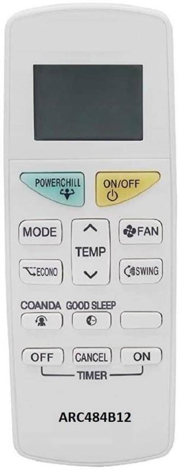 HopShop AC365 DAIKIN FOR Split AC /Window AC Please Match The OLD Image Remote Controller Remote Controller