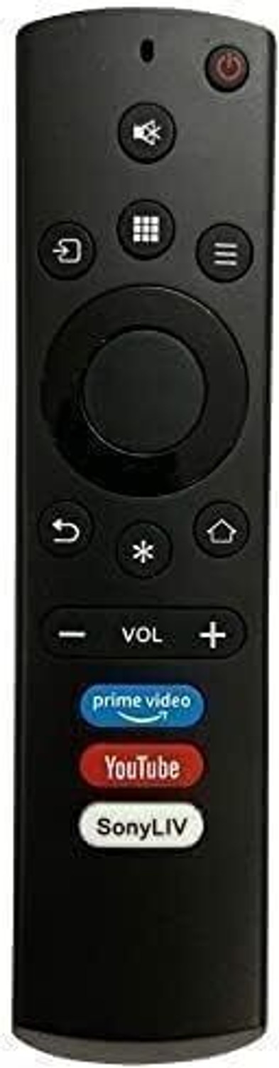 Image of PARADISEECOM Smart Tv Remoye LED UHD HD Thomson Television-Match Remote Each Key for Better Performance-Black Remote Controller