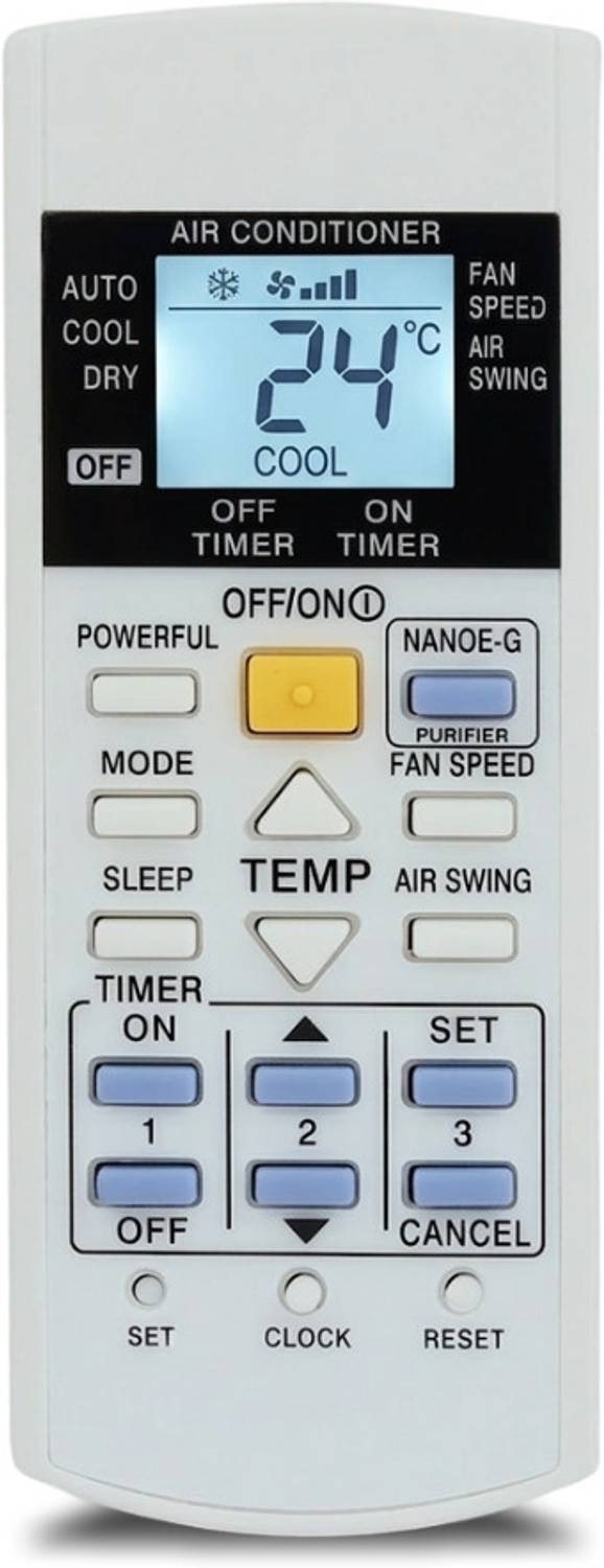 Thunderex Compatible Remote for Air Conditioner | Split/Window | 29D Inverter | Pack of 1 Panasonic Remote Controller