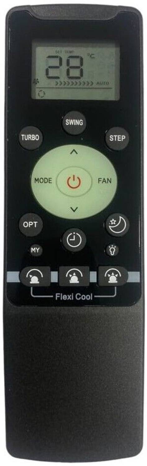 Emrse Compatible/Replacement for AC Remote Control (Model No.-7) Carrier Remote Controller