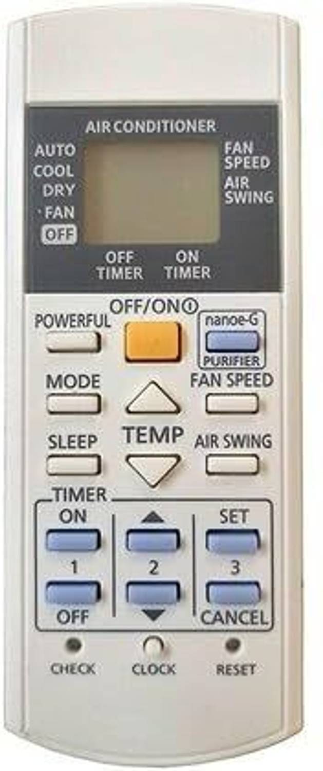 LUNAGARIYA AC Remote No.6560, Compatible for PANASONIC AC Remote Control LUNAGARIYA Remote Controller