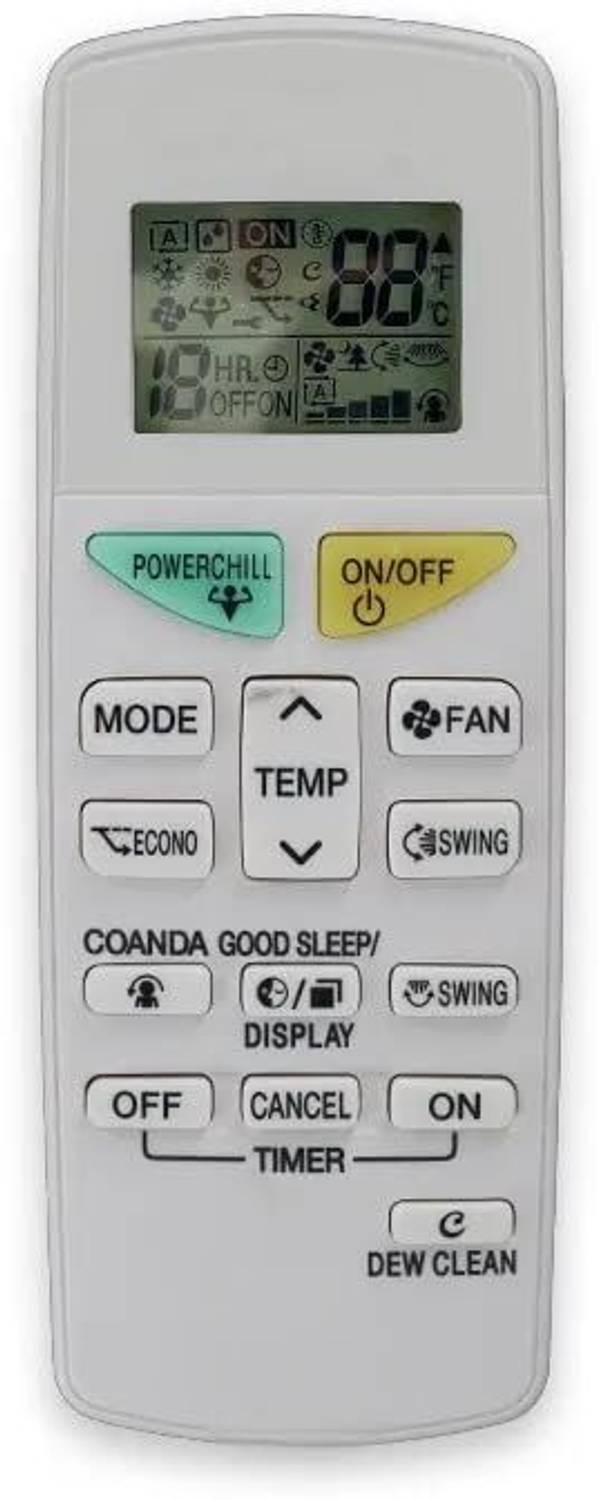 Woniry Compatible Remote Control For Daikin Ac With Dew Clean Funtion DAIKIN Remote Controller