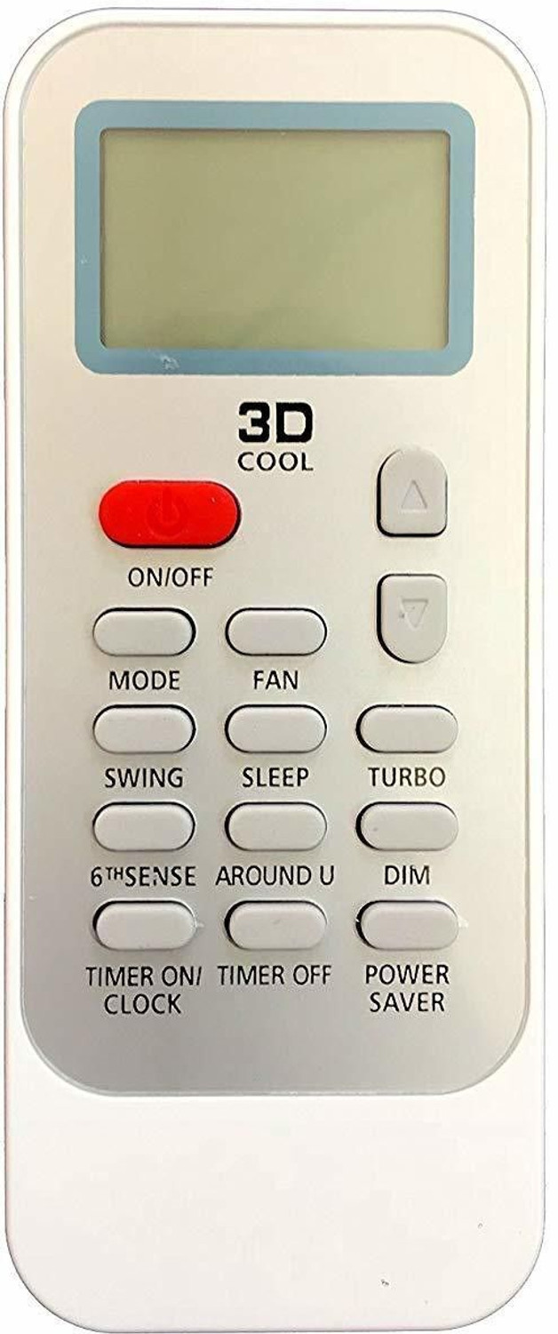 Sainthara world Whirlpool AC Remote HF-0039 (3D Cool) Whirlpool 3D Cool ...