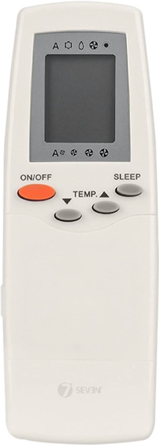 7SEVEN Compatible with Carrier AC Remote Control Model 91 Suitable for 1 | 1.5 | 2 Ton Split & Window AC- Match Remote Key by Key with Existing Carrier Air Conditioner Remote Controller