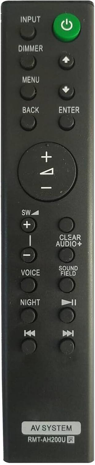 MEPL RMT-AH200U Home Theater System Remote Control Compatible for Sony Soundbar HT-RT3 HTRT3 HT-RT40 HTRT40 HT-CT390 HTCT390 Remote Controller