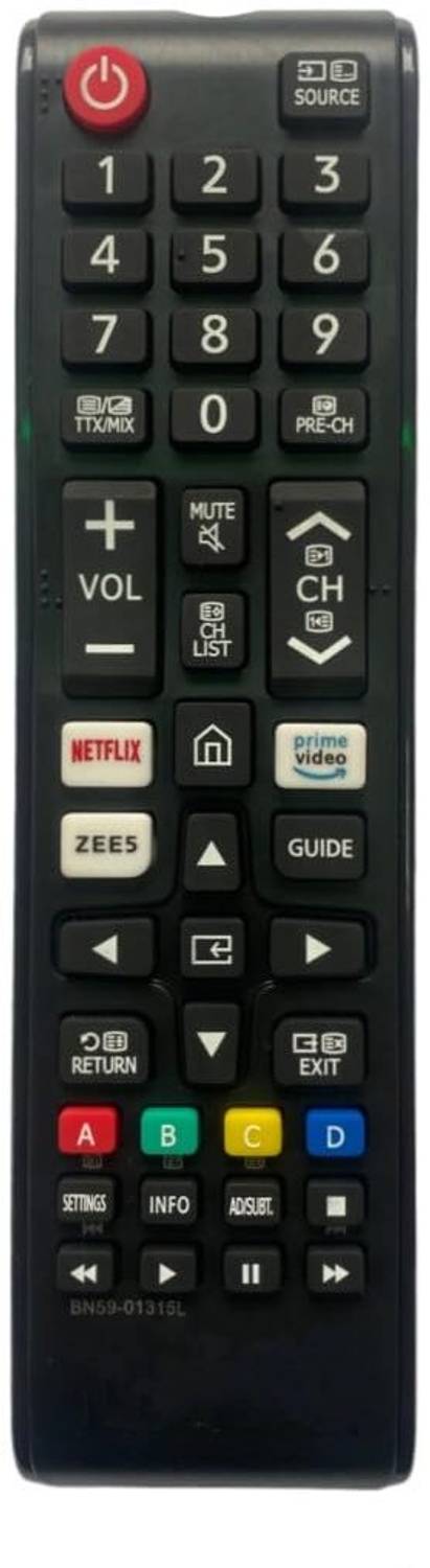 Hybite Remote Control Compatible For Samsung Smart led tv BN59-01