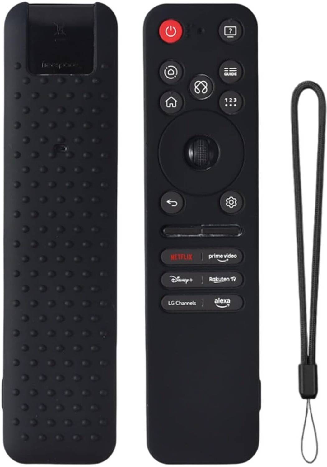 ANM Front & Back Case for Smart TV Remote Full Wrap Protective Case LG MR25GA Remote Controller
