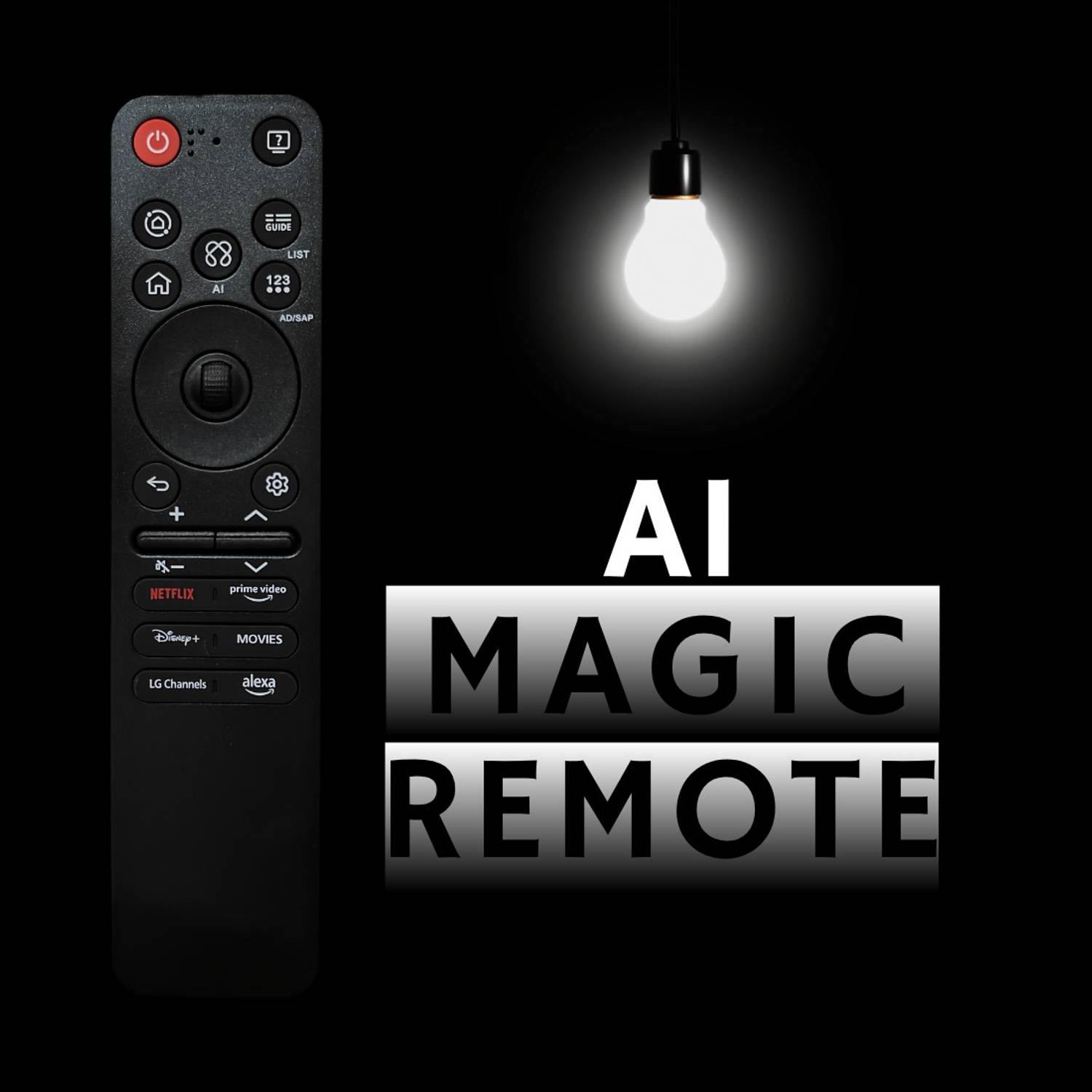 maxozy MR25 AI Magic Remote with Voice Control for LG - Image 2