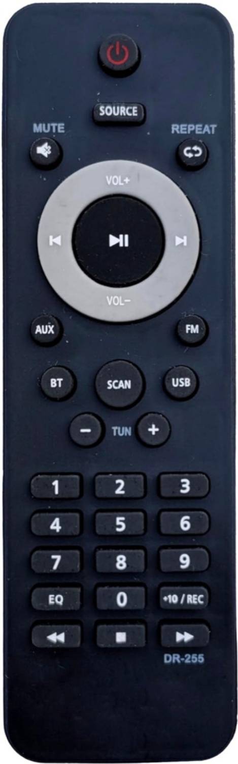 Paril Replacement for Philips Home Theatre Sound Bar System Remote Control New TvR-153 (Exactly Same Remote Will Only Work) Remote Controller