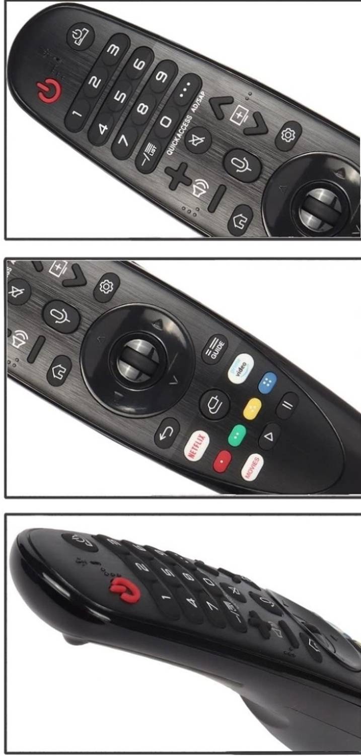 NOVAGLORY Universele AKB75855503 afstandsbediening voor L G Smart TV Magic Remote (GEEN