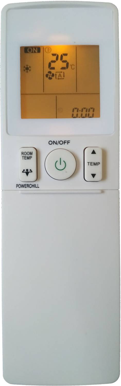 LipiWorld 169A AC Remote Control With Display Light Backlight Compatible For DAIKIN AC Remote Controller