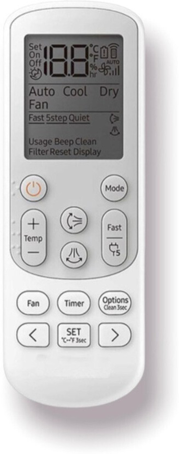 Image of miracles in hand MIH144B AC REMOTE COMPATIBLE SAMSUNG Remote Controller