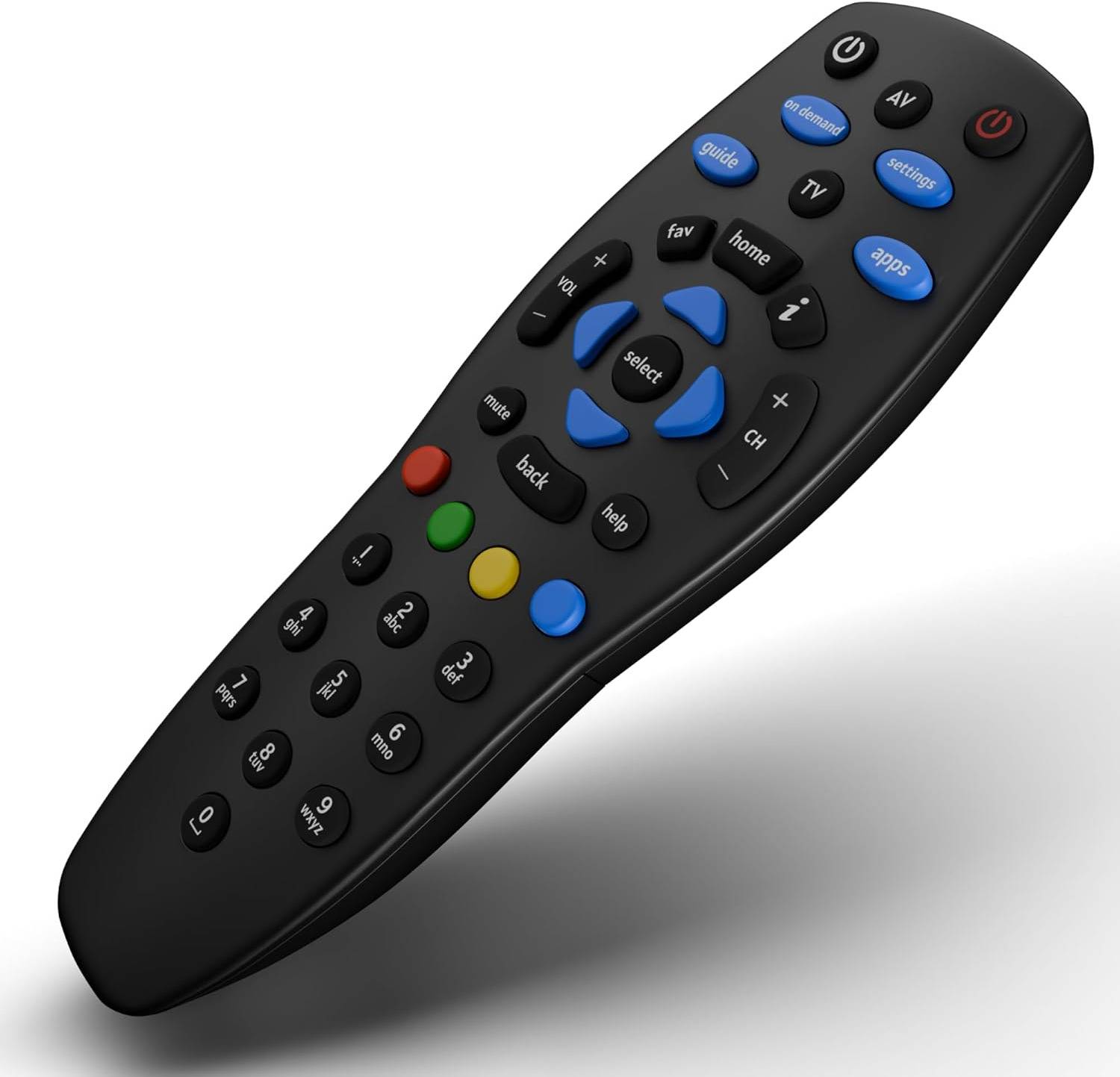 Xeovox Original Tata Sky Tata Play Set-Top Box Remote tatasky tat