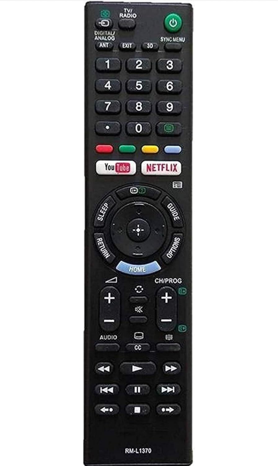 Image of INVENTRA Remote Control Compatible with Sony Bravia TV Remote SONY Remote Controller