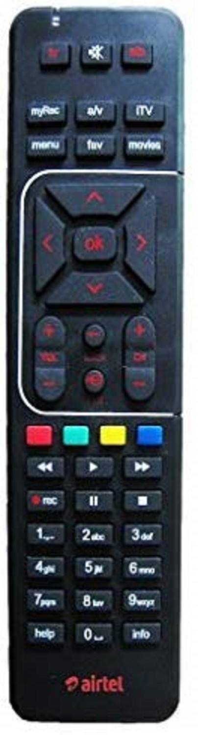 Airtel HD Recording remote Airtel Remote Controller