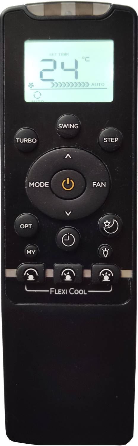LipiWorld 235O RG56CMI-WRAC AC Remote With Display Light Compatible For Carrier AC Remote Controller