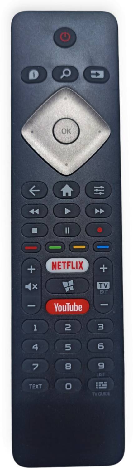 EHOP Compatible Remote Control for Smart Tv 6600 7600 Series With youtube Philips Remote Controller