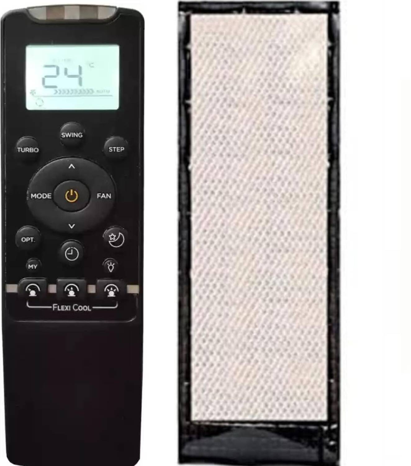 Kritex ,PU Leather Cover Holder. Protective Cover for 235O, Carrier AC Remote Control Remote Controller