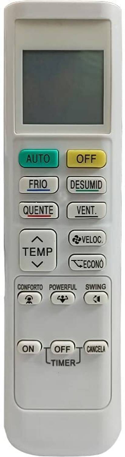 Hybite AC Remote Compatible for Da-ikin Inverter AC(Exactly Same Remote Will Only Work) Dai-kin Remote Controller