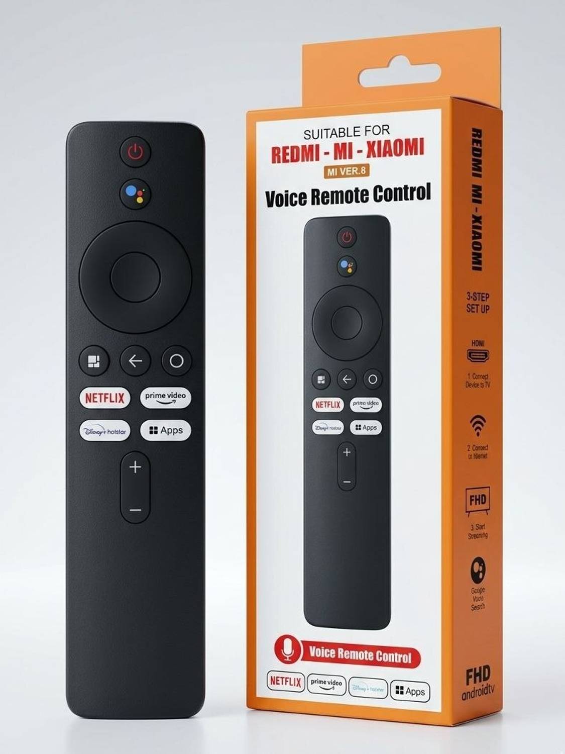 Turn&Chill Original Tv remote control with Voice Control Bluetoot