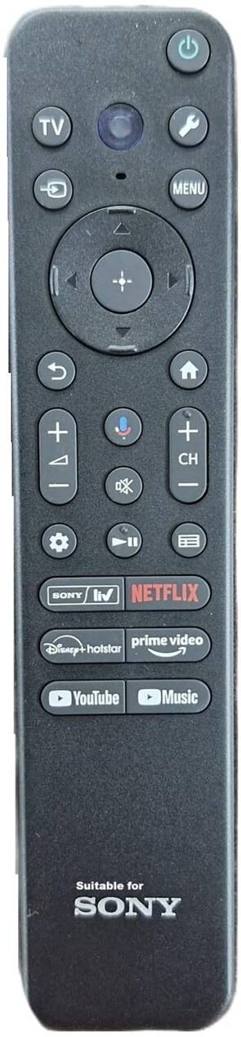 THE BLACK TECH Compatible with Sony TV RMF-TX-811D SONY Remote Co