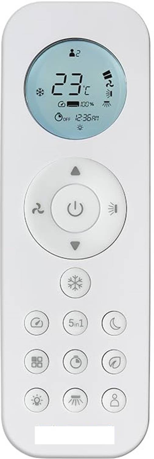 ANM Remote Compatible for 5 in 1 convertible Bluestar ac - exact same model only Remote Controller