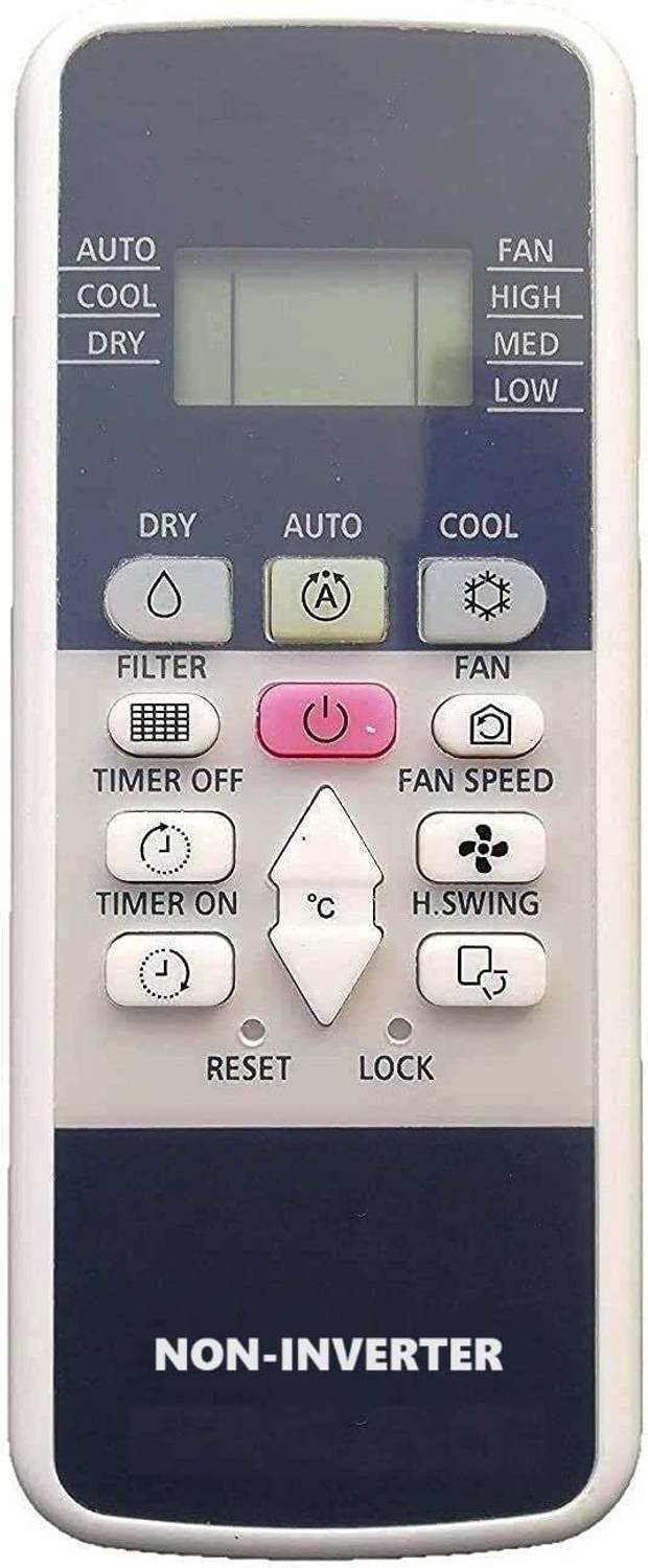 BARBET Compatible For Hitachi Non Inverter 1.5 Ton Ac Remote AC VE-220A Work Only If Old Remote is Same Hitachi Remote Controller