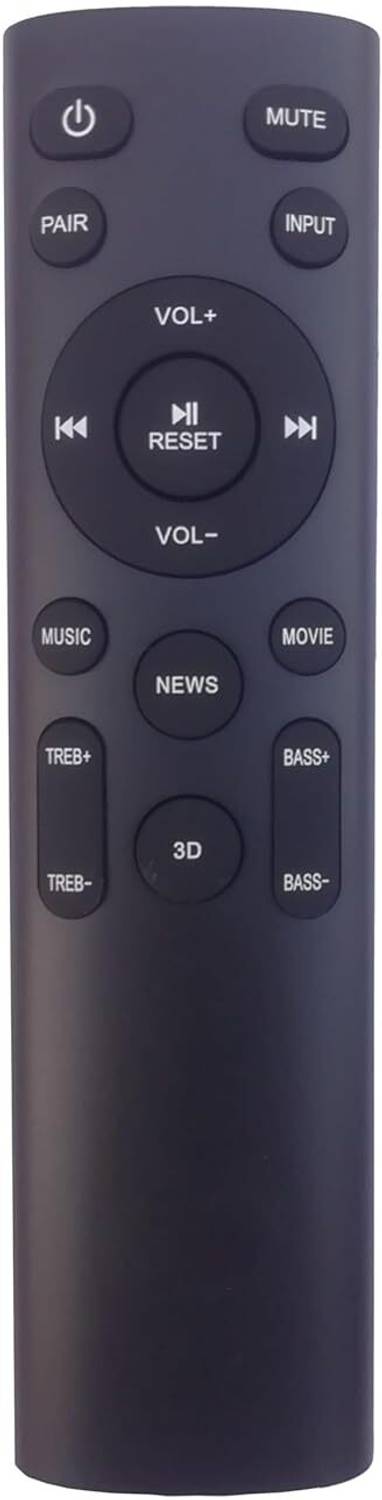 BhalTech Soundbar System Remote Control Old Remote Exactly Same Remote Will Only Work Compatible for Soundbar Boat Remote Remote Controller