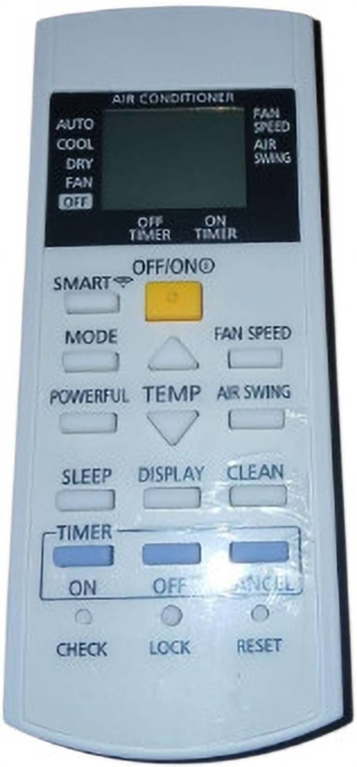 Tke Panasonic AC Remote(009) PANASONIC Remote Controller