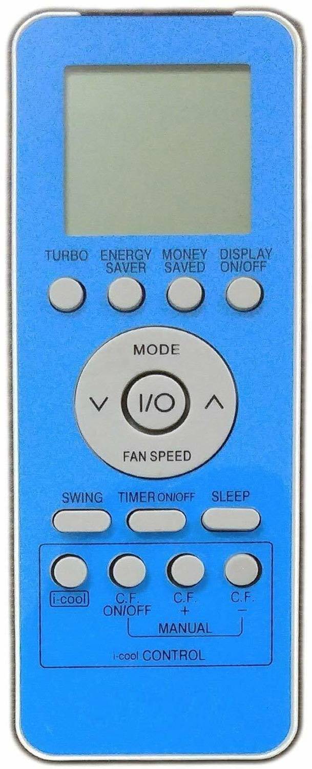 ANM Remote For Onida AC ( Blue ) ONIDA ( SAME MODEL ONLY ), VERIFICATION ON 9408256237 Remote Controller