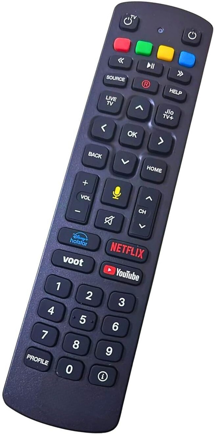Image of arhan Jio Remote for Fiber Set Top Box with Bluetooth Voice Command Match JIO TV REMOTE Remote Controller