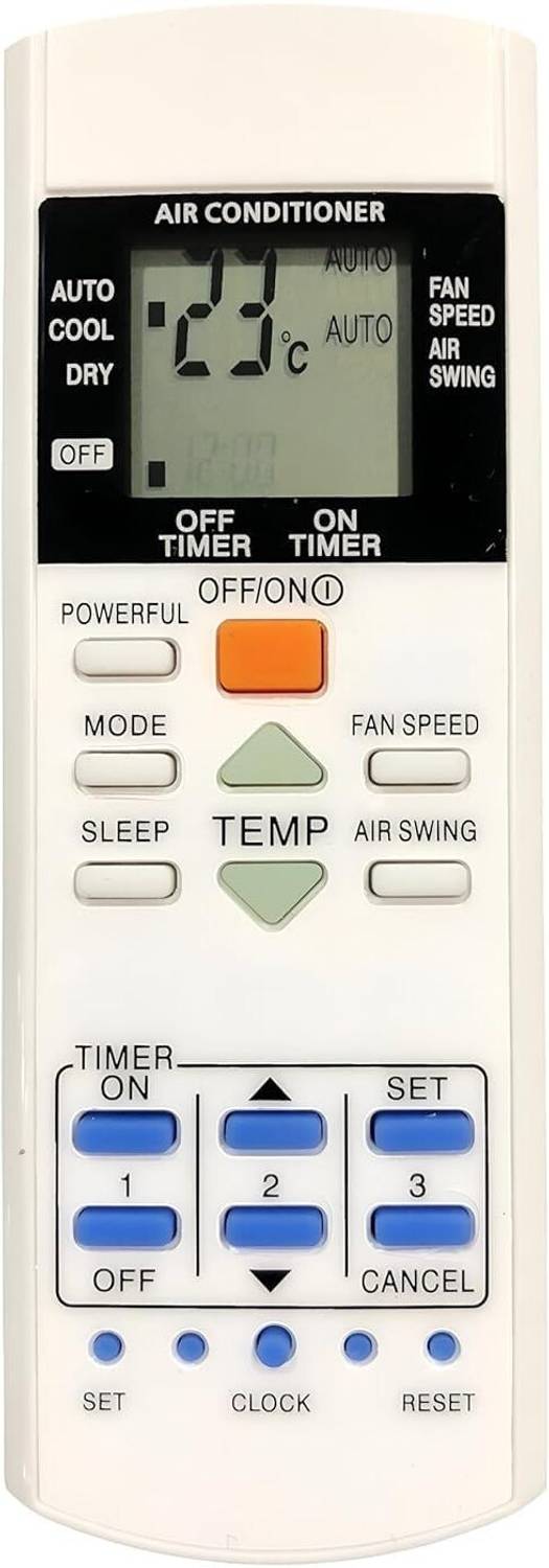 shoppinerz Remote for  Split or Window AC 1 ton 1.5 Ton 2 ton Panasonic Remote Controller